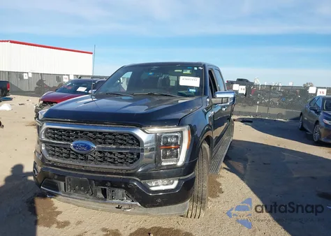 2022 Ford F-150 Platinum z USA, uszkodzony, nr VIN 1FTFW1E89NFB61786